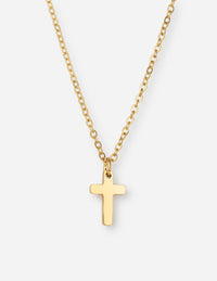 Elevated Faith Gold Cross Necklace Christian Necklace