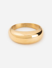 Elevated Faith Gold Dome Ring Christian Ring