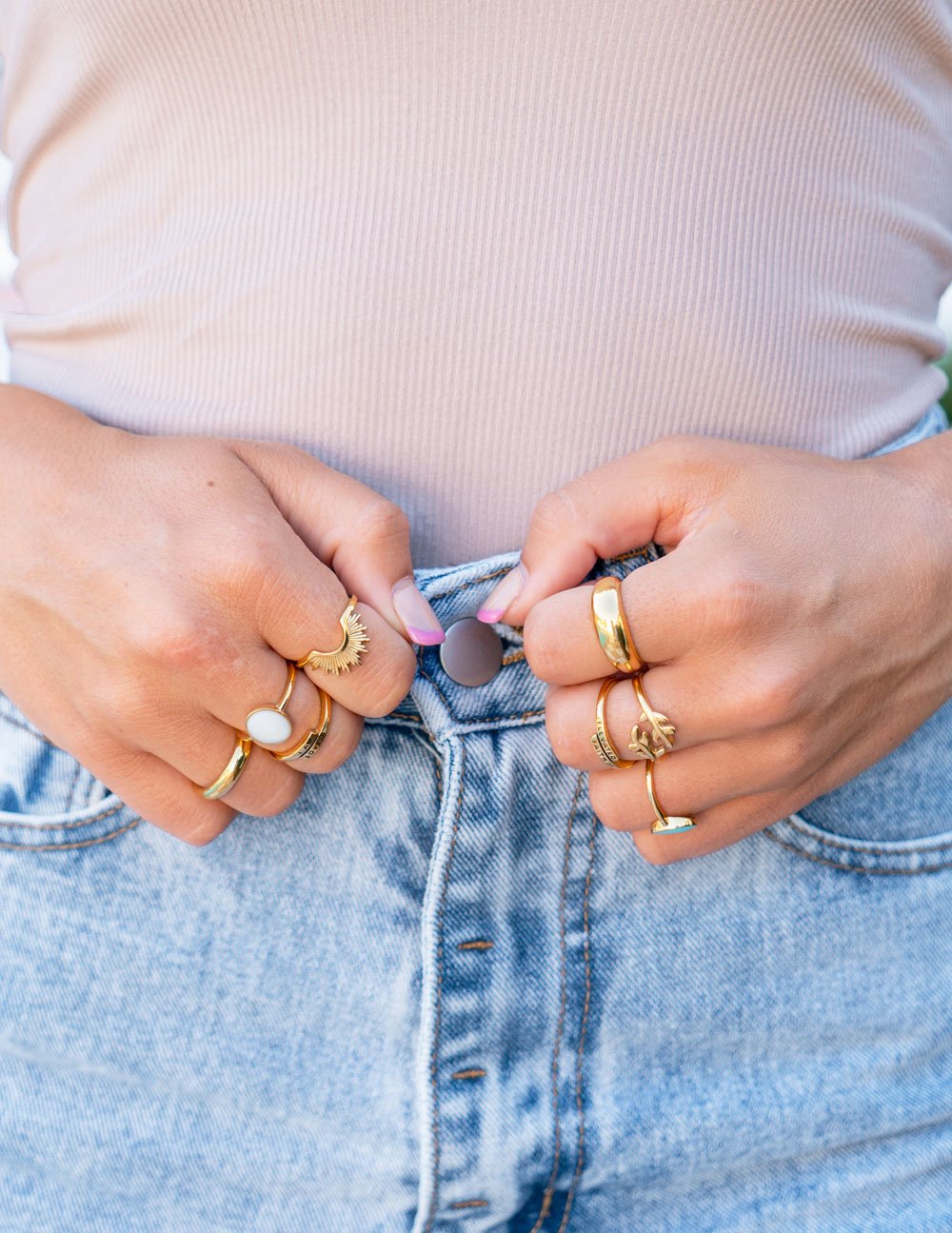 Slim Dome Ring – Ayou Jewelry