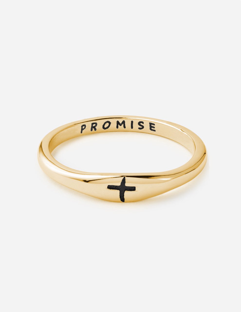 Gold Promise Ring, Purity Rings, Christian Rings