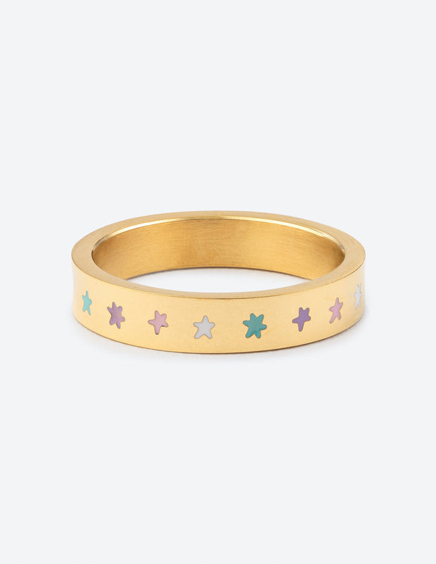 Elevated Faith Gold Star Ring Christian Ring