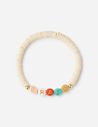 Elevated Faith Grace Multicolored Letter Bracelet Christian Letter Bracelet