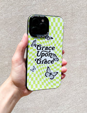Elevated Faith Grace Upon Grace Phone Case Christian Phone Case