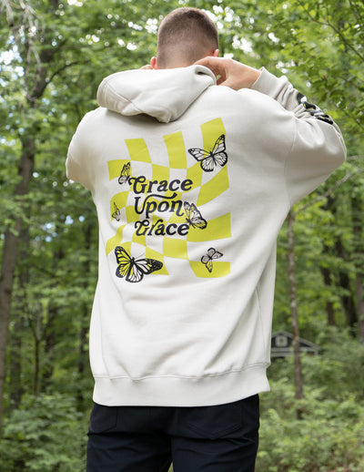 Elevated Faith Grace Upon Grace Unisex Hoodie Christian Hoodie
