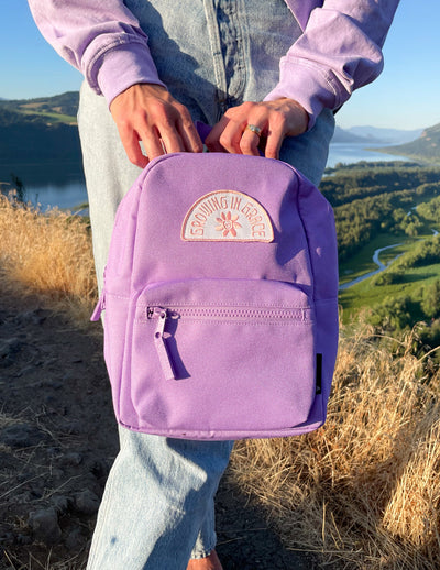 Elevated Faith Growing In Grace Mini Backpack Christian