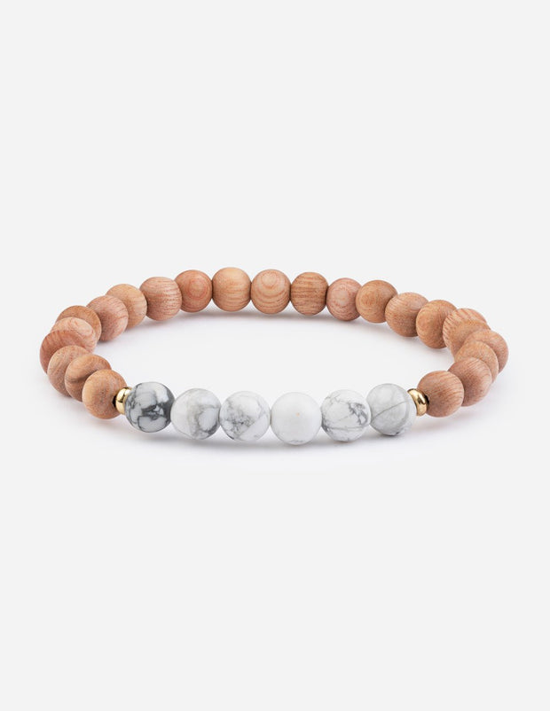 Buy Cosmic Healings Howlite Bracelet (Energised Bracelet for Men & Women)  at Amazon.in