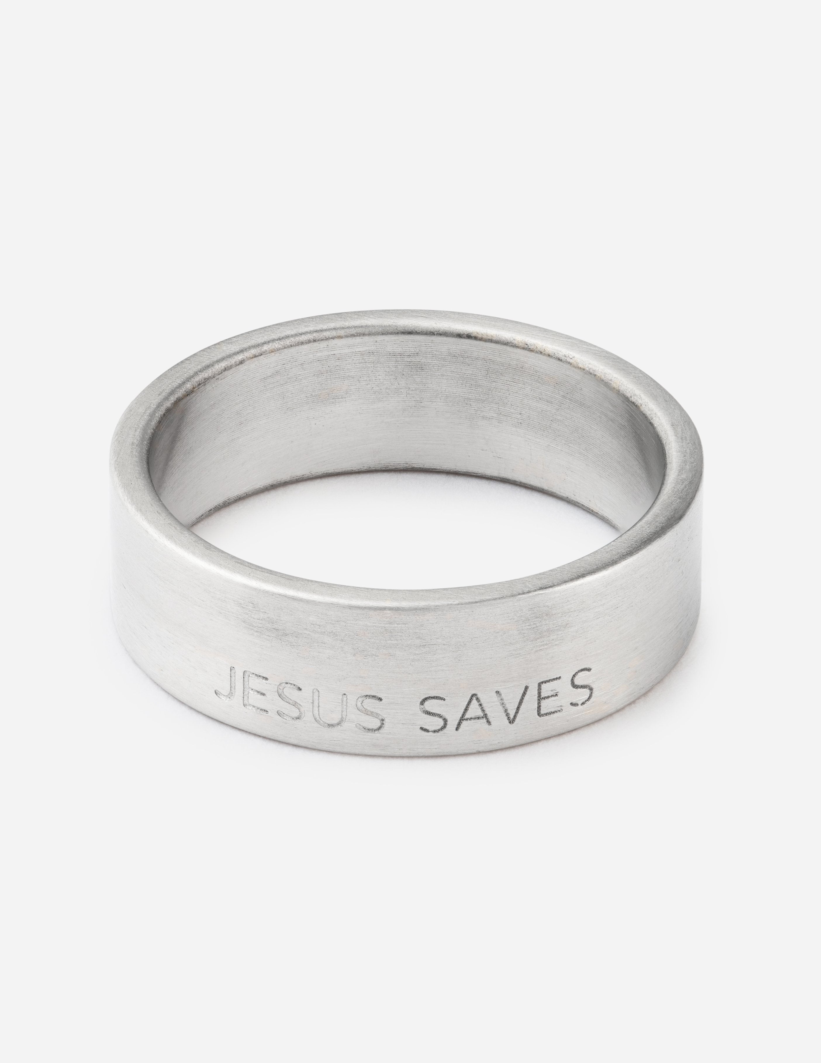 Jesus Saves Ring | Christian Rings | Jewelry | Elevated Faith