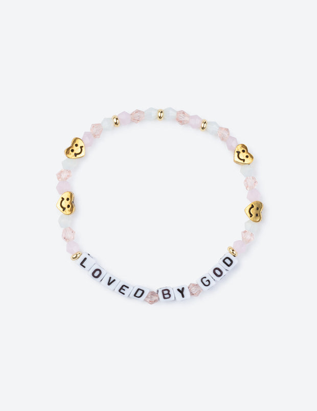 Loved By God Letter Bracelet | Christian Jewelry | Elevated Faith