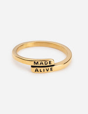 Elevated Faith Made Alive Ring Christian Ring