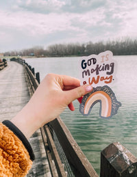 Elevated Faith Mystery Sticker Christian Sticker