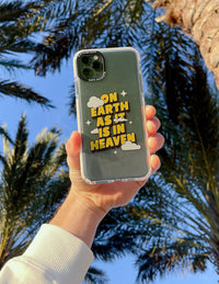 Elevated Faith On Earth as it is in Heaven Phone Case Christian Phone Case