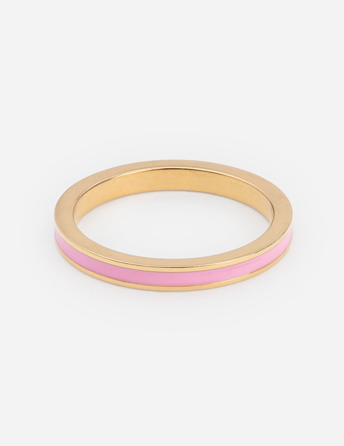 Pink Enamel Smiley Heart Ring, Christian Rings