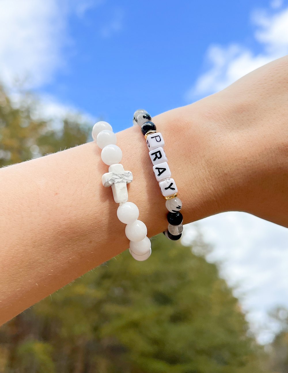 Pray Letter Bracelet Christian Jewelry Elevated Faith