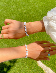 Elevated Faith See The Good x Tess and Sarah Friendship Pack Christian Letter Bracelet