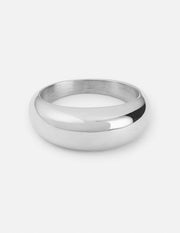 Elevated Faith Silver Dome Ring Christian Ring