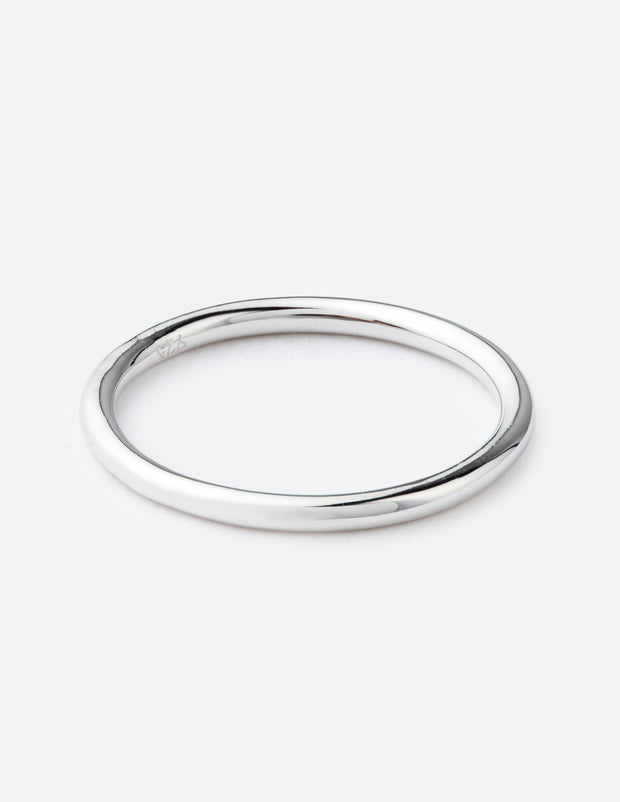 Elevated Faith Silver Stacker Ring Christian Ring