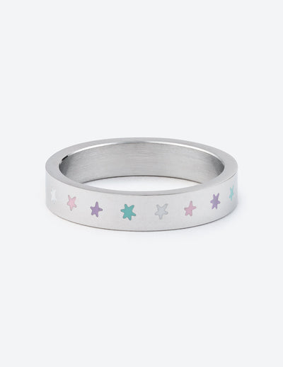 Elevated Faith Silver Star Ring Christian Ring