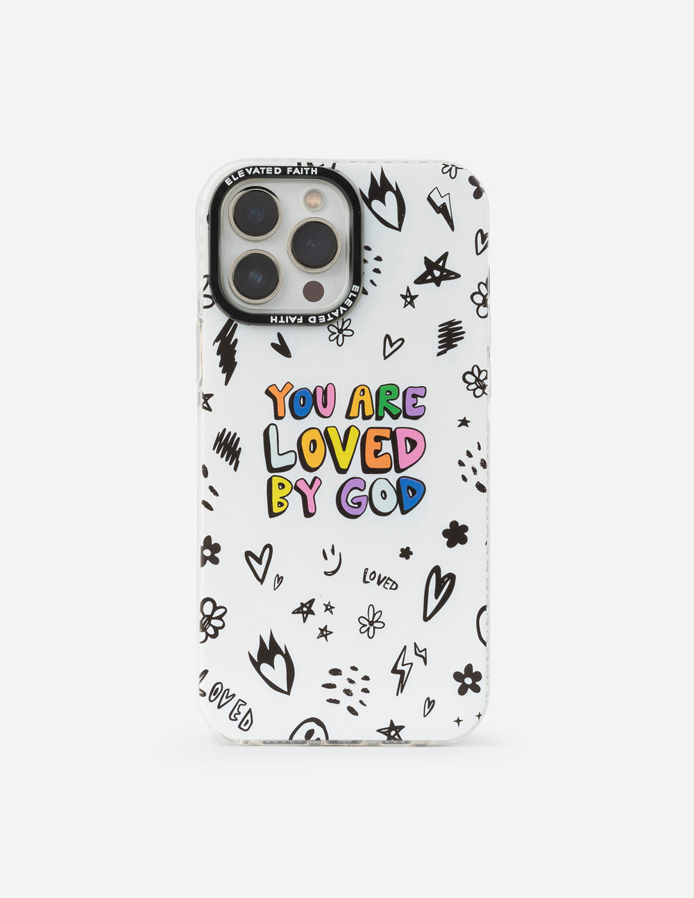 Elevated Faith White You Are Loved By God Phone Case iPhone 11 Pro Max