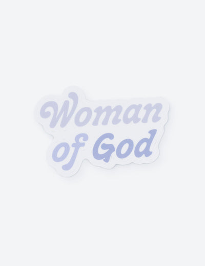 Elevated Faith Woman of God Sticker Christian Sticker