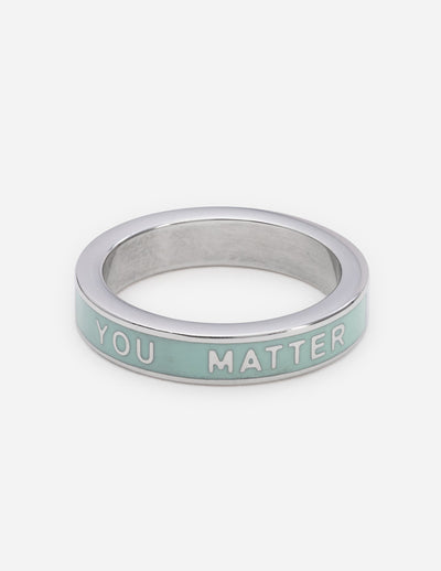 Elevated Faith You Matter Ring Christian Ring